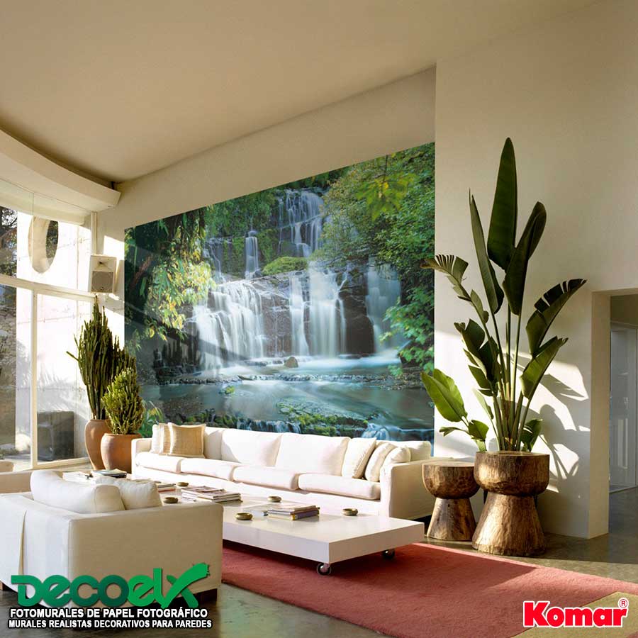 Vinilo Decorativo Mural Para Pared Cascadas Cataratas