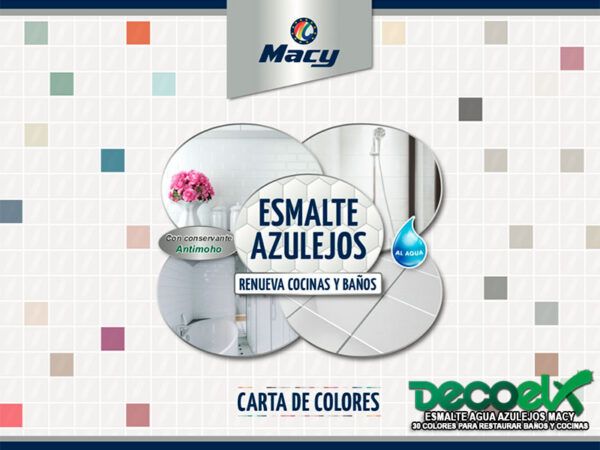 Carta Esmalte Azulejos Agua Macy 01
