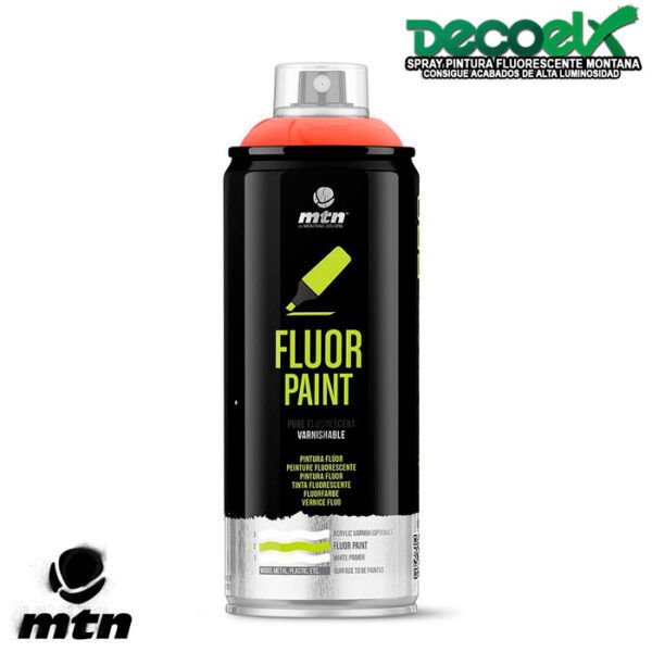 Spray Fluorescente MTN 400ml