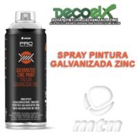 Spray zinc MTN PRO 400ml pintura galvanizada anticorrosiva
