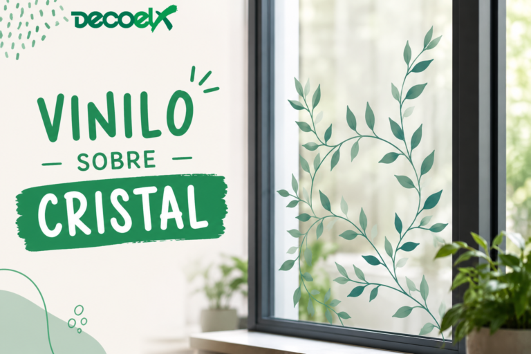 vinilo sobre cristal
